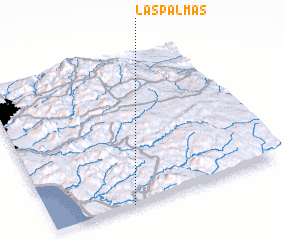 3d view of Las Palmas