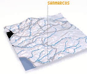 3d view of San Marcos