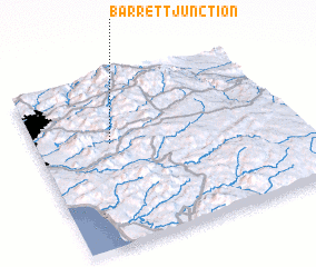 3d view of Barrett Junction