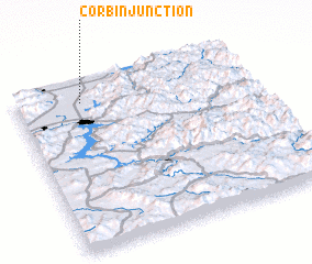 3d view of Corbin Junction