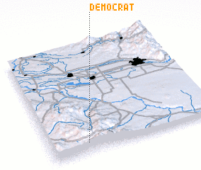 3d view of Democrat