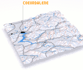 3d view of Coeur d\