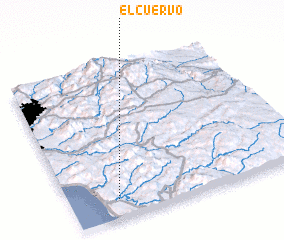 3d view of El Cuervo