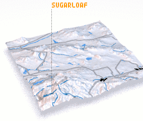 3d view of Sugarloaf