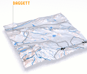 3d view of Daggett