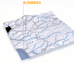 3d view of El Paraíso