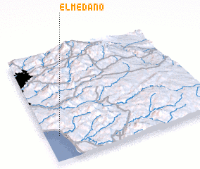 3d view of El Médano