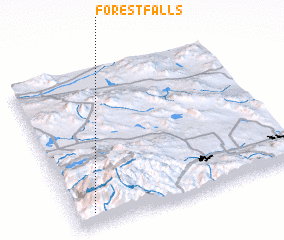 3d view of Forest Falls