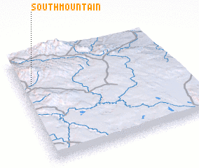 3d view of South Mountain