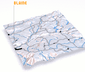 3d view of Blaine