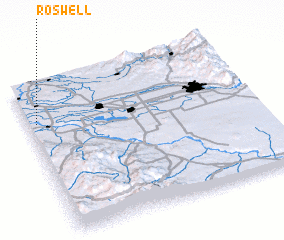 3d view of Roswell