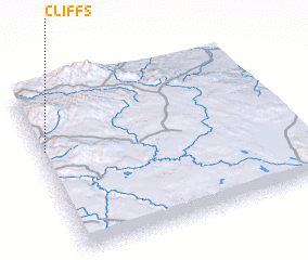 3d view of Cliffs