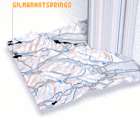 3d view of Gilman Hot Springs