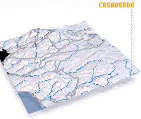 3d view of Casa Verde