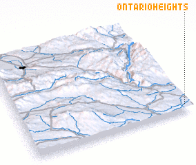 3d view of Ontario Heights