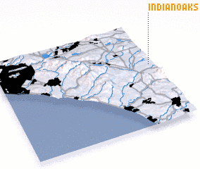 3d view of Indian Oaks