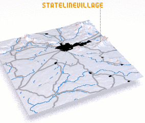 3d view of State Line Village