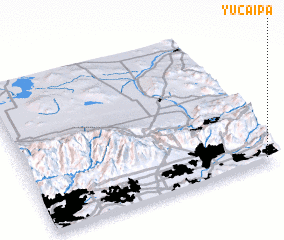 3d view of Yucaipa