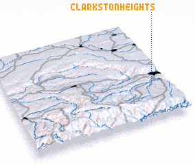 3d view of Clarkston Heights