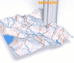 3d view of Harrisburg