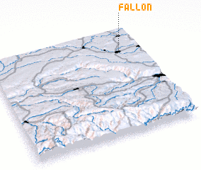 3d view of Fallon