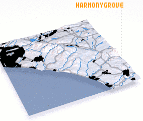 3d view of Harmony Grove