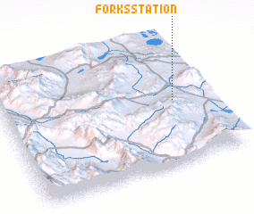 3d view of Forks Station