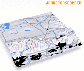 3d view of Johnstons Corner