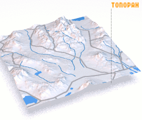 3d view of Tonopah