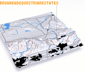 3d view of Arrowhead Equestrian Estates