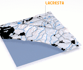 3d view of La Cresta