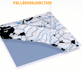 3d view of Fallbrook Junction