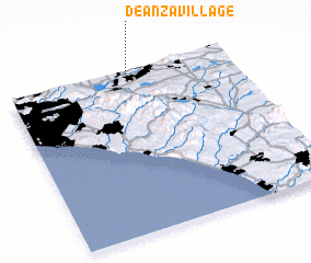 3d view of De Anza Village