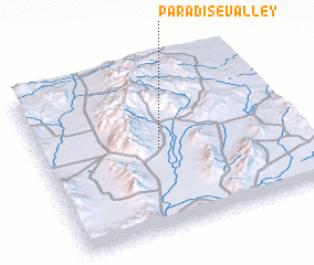 3d view of Paradise Valley