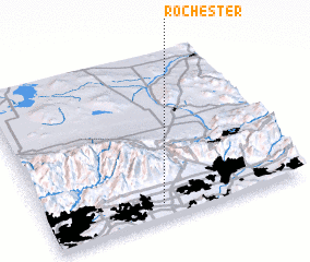 3d view of Rochester