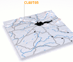 3d view of Clavton