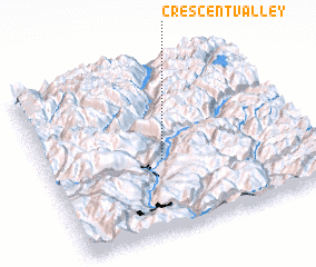 3d view of Crescent Valley