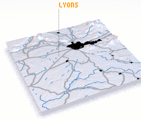 3d view of Lyons