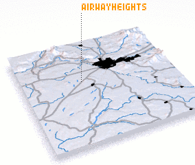 3d view of Airway Heights