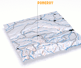 3d view of Pomeroy