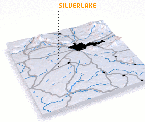 3d view of Silver Lake