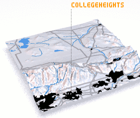 3d view of College Heights