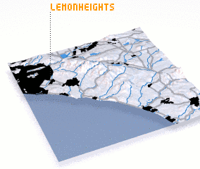 3d view of Lemon Heights