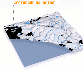 3d view of West Anaheim Junction