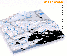 3d view of East Arcadia