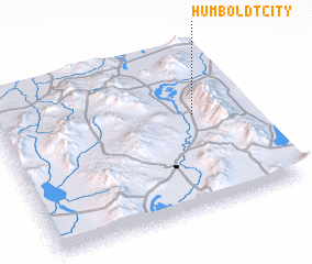 3d view of Humboldt City