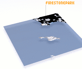 3d view of Firestone Park