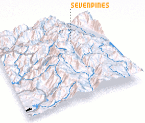3d view of Seven Pines