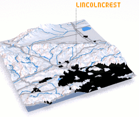 3d view of Lincoln Crest