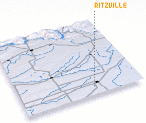 3d view of Ritzville